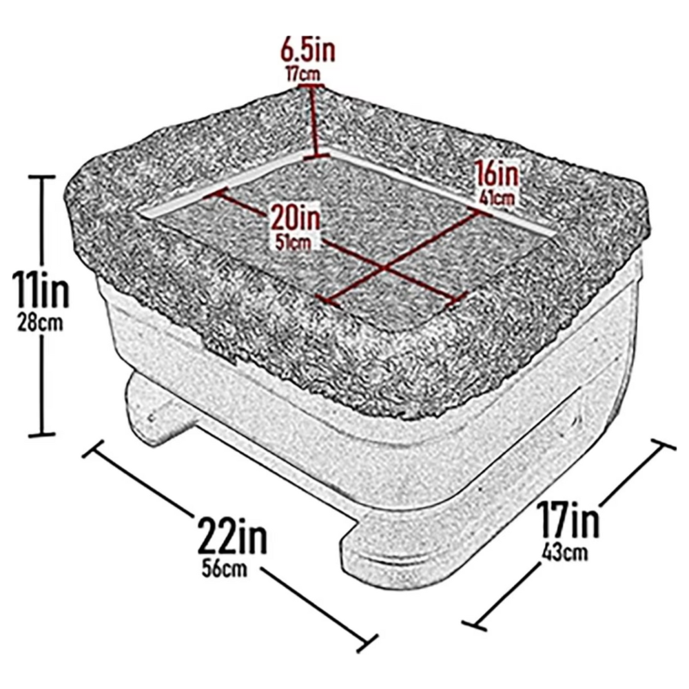 Pet Gear Jaguar Dog & Cat Bucket Seat Booster. 22-in