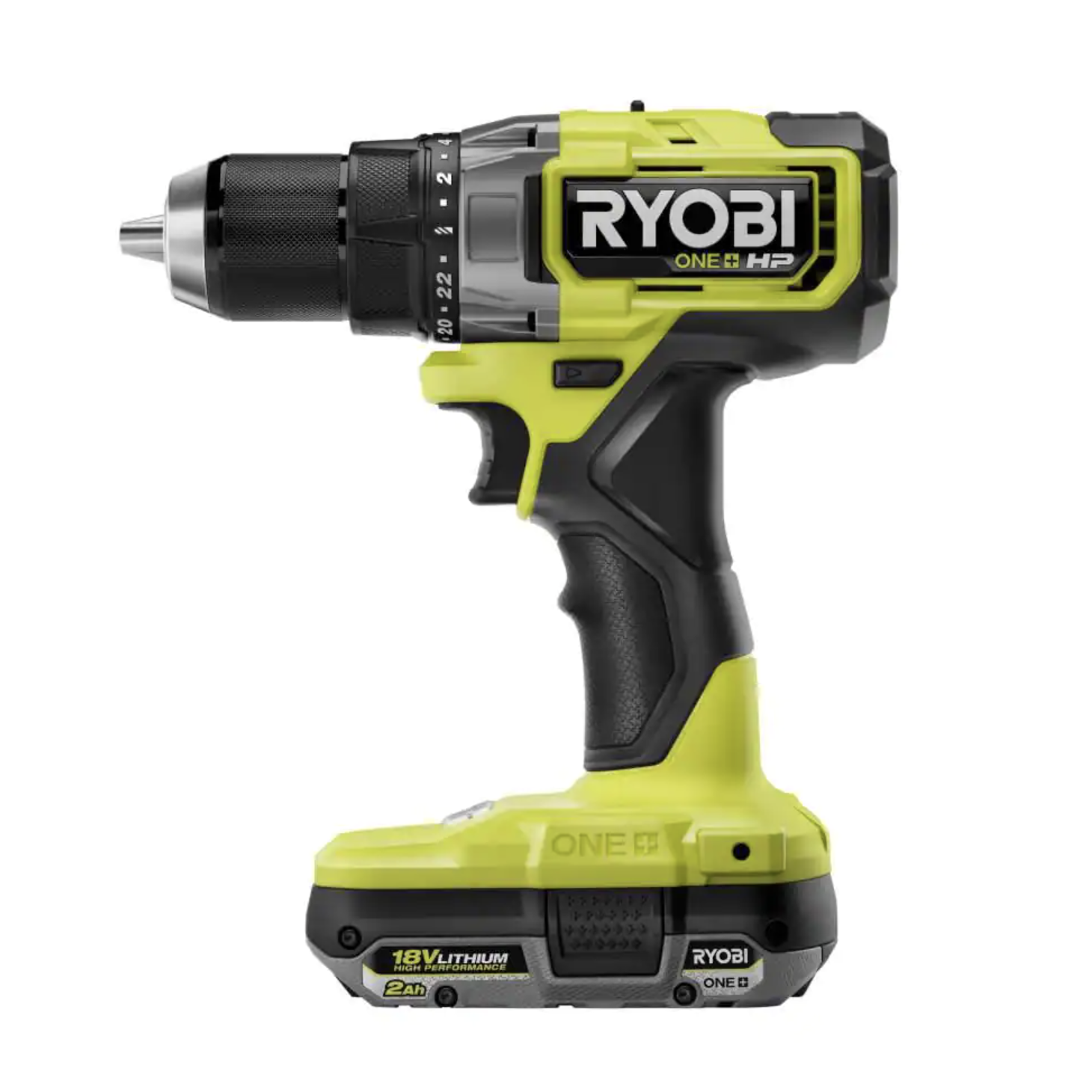 Ryobi One+ HP 18V Brushless Cordless 1/2 in. Drill/Driver and Impact Driver Kit w/(2) 2.0 Ah Batteries. Charger and Bag (PBLCK01K)