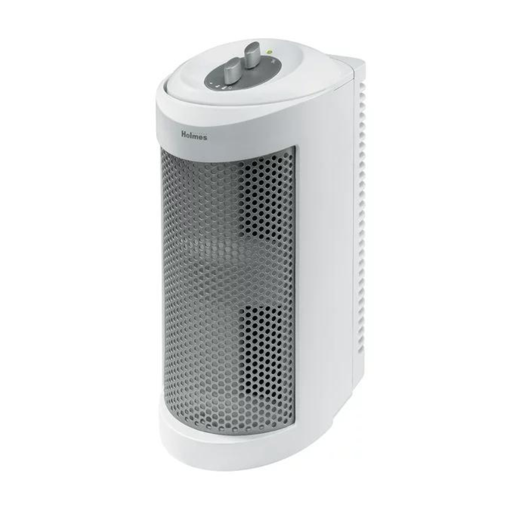 Holmes True HEPA Allergen Remover Mini Tower Air Purifier With Optional Ionizer