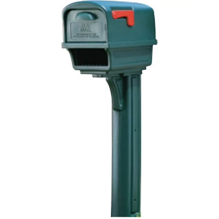 Gibraltar Mailboxes Gentry All-in-One. Large. Plastic. Green. GGC1G0000