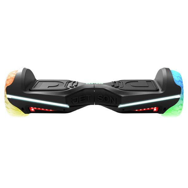 Jetson Rave Hoverboard. Weight Limit 220 lb. 12+. Black
