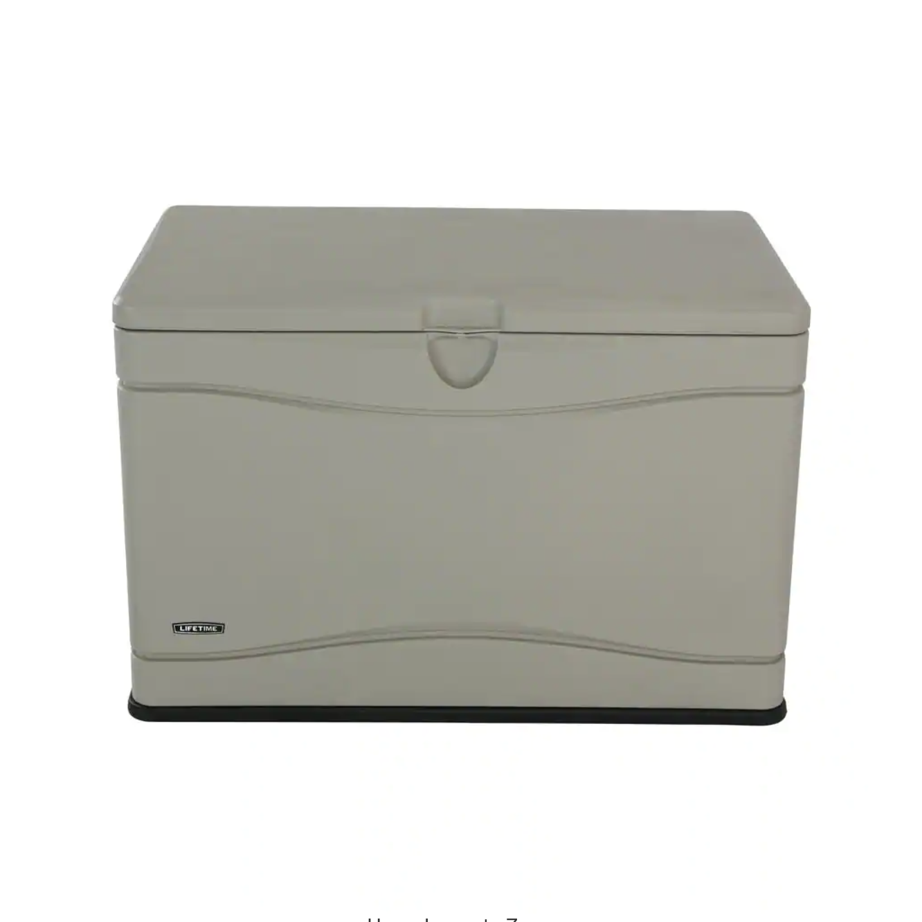 Lifetime 80 Gal. Heavy-Duty Outdoor Storage Deck Box. Desert?Sand
