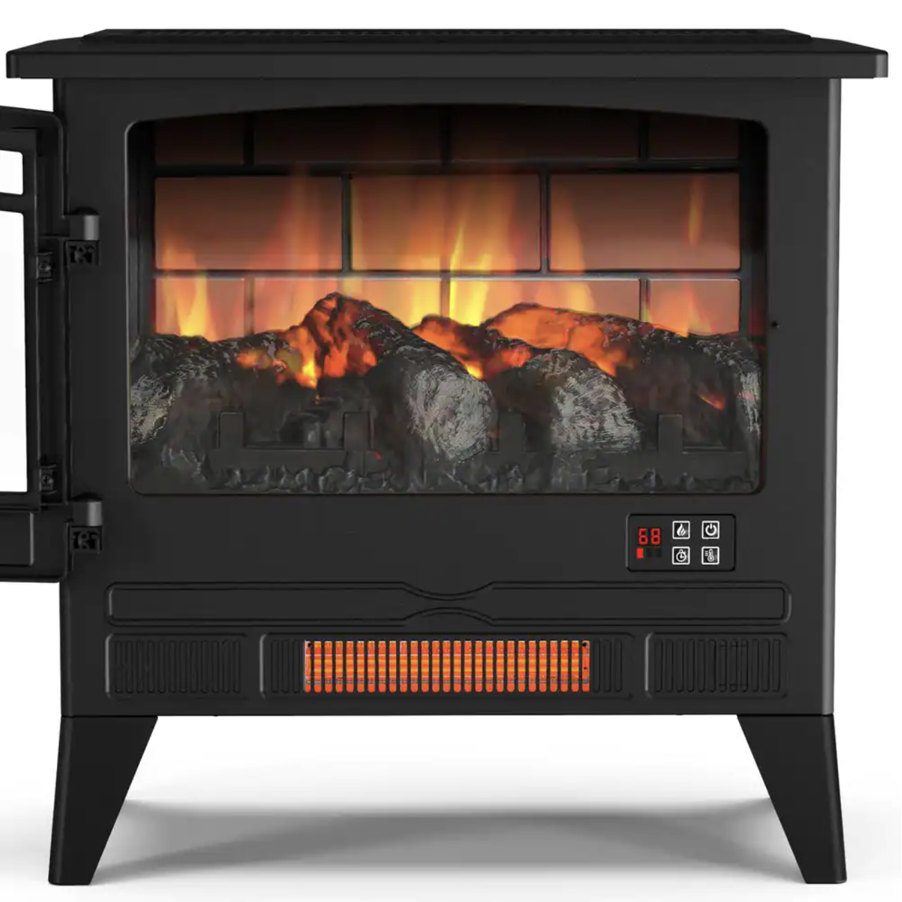 Turbro Suburbs TS25 Electric Fireplace Infrared Space Heater. 707-98-125A