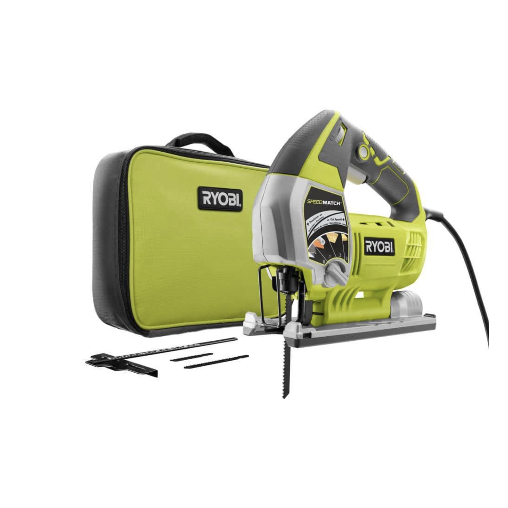 Ryobi 6.1 Amp Corded Variable Speed Orbital Jig Saw With Speedmatch Technology