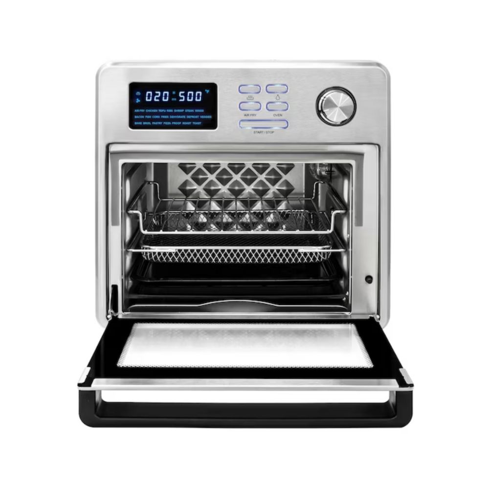 Kalorik Maxx 6-Slice Stainless Steel Toaster Oven with Rotisserie