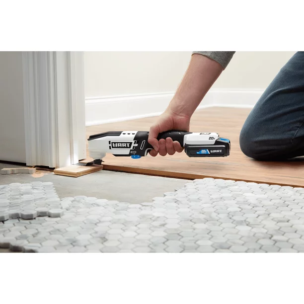 Hart 20-Volt Cordless Multi Tool Kit (1) 20-Volt 1.5 Ah Lithium Ion Battery