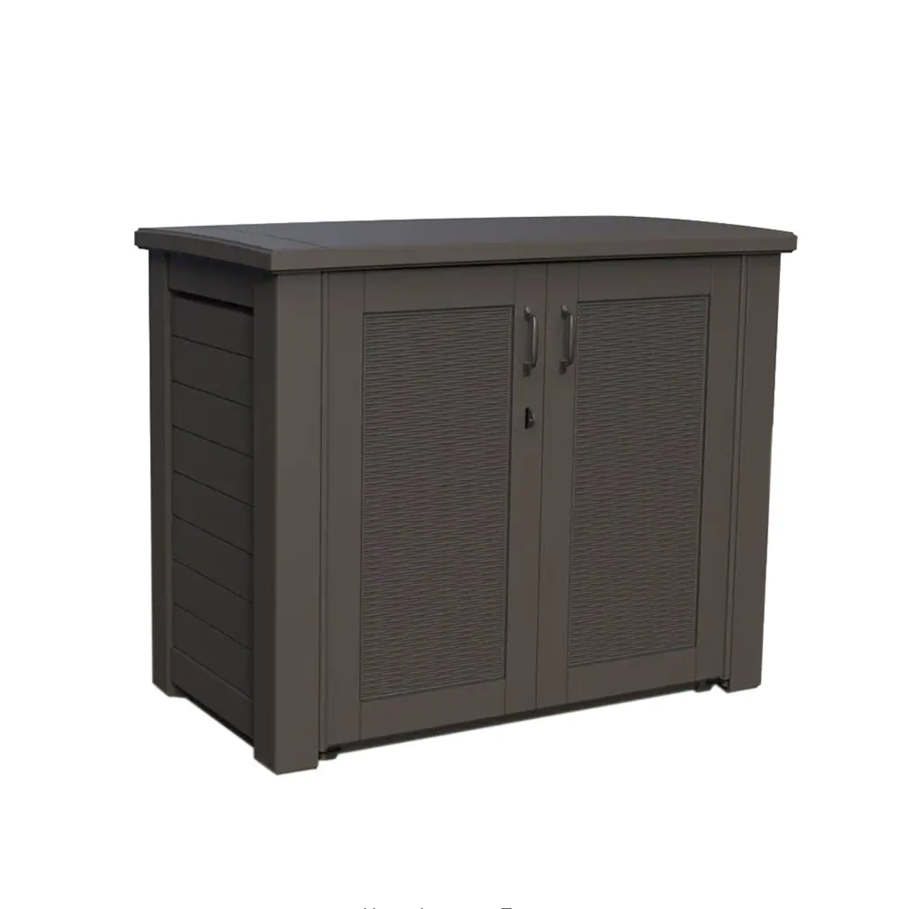 Rubbermaid Bridgeport 123 Gal. Resin Patio Cabinet