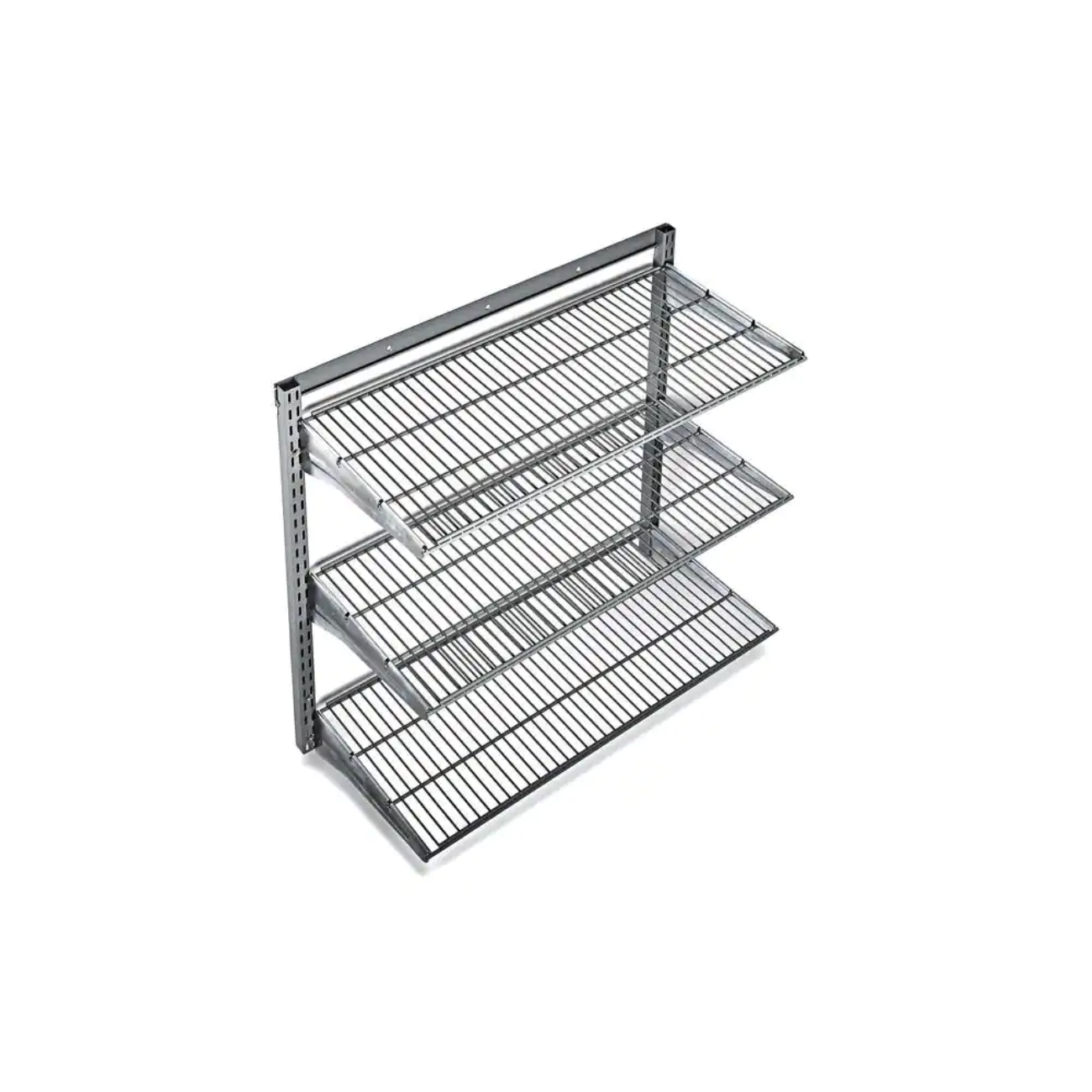 Triton Products 16 in. x 33 in. Steel Garage Wall Shelving in Gray (3-Pack)