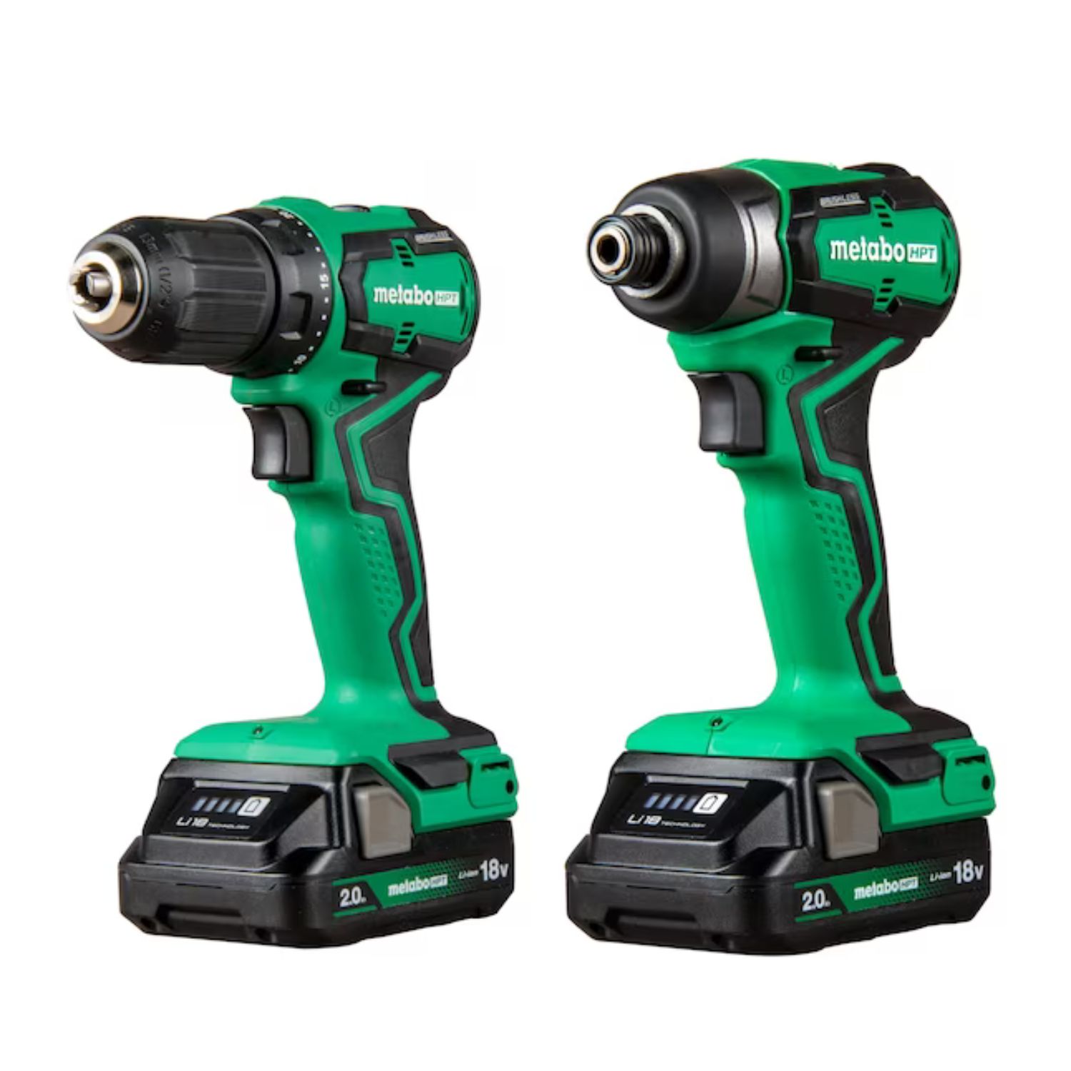 Metabo HPT MultiVolt 2-Tool 18-volt Brushless Power Tool Combo Kit with Soft Case