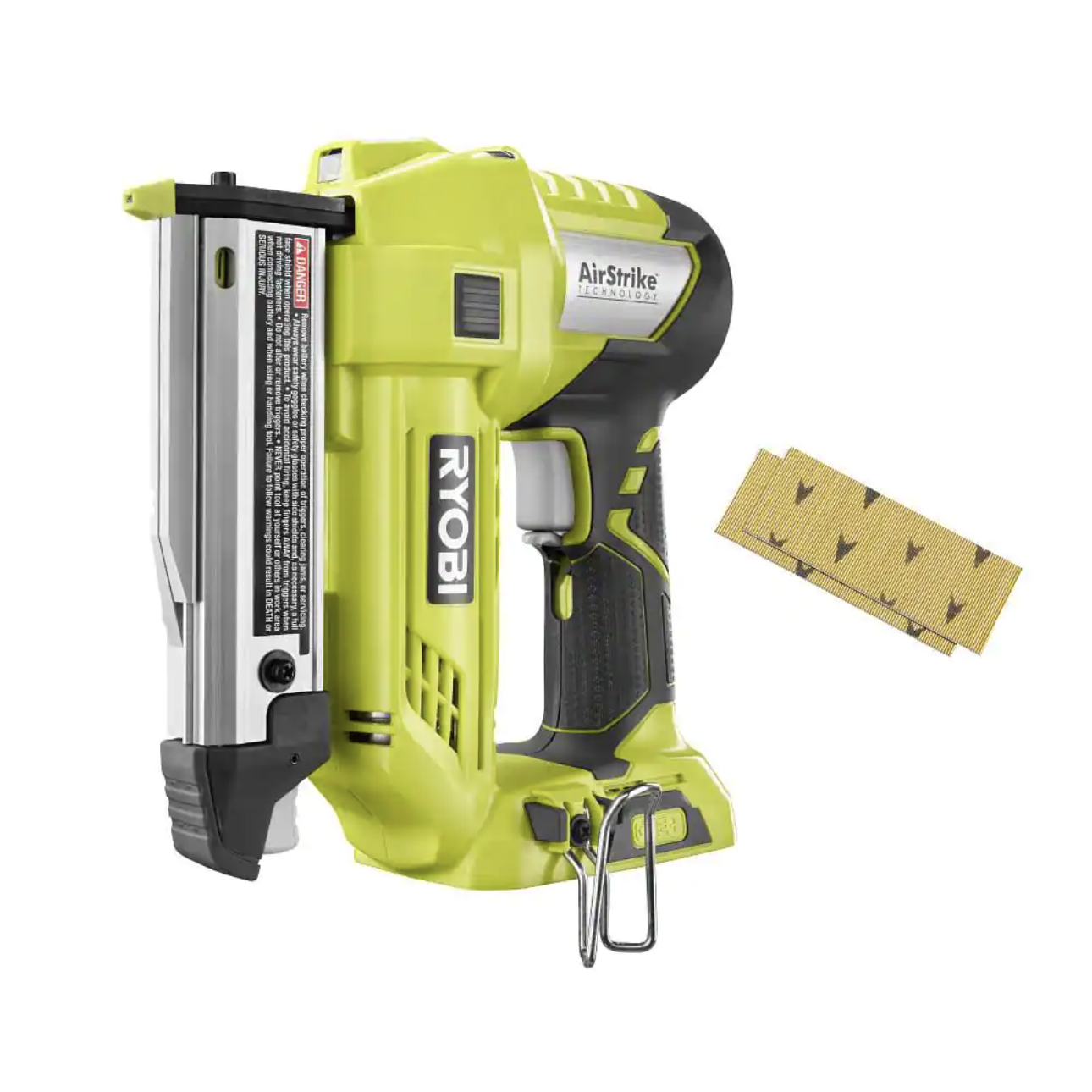Ryobi ONE+ 18V Cordless AirStrike 23-Gauge 1-3/8 in. Headless Pin Nailer. Tool Only (P318)