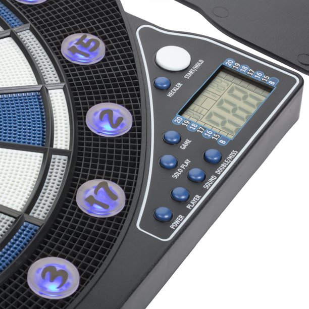 BullShooter by Arachnid Illuminator 3.0 Electronic Dartboard And Cabinet With LED Lights