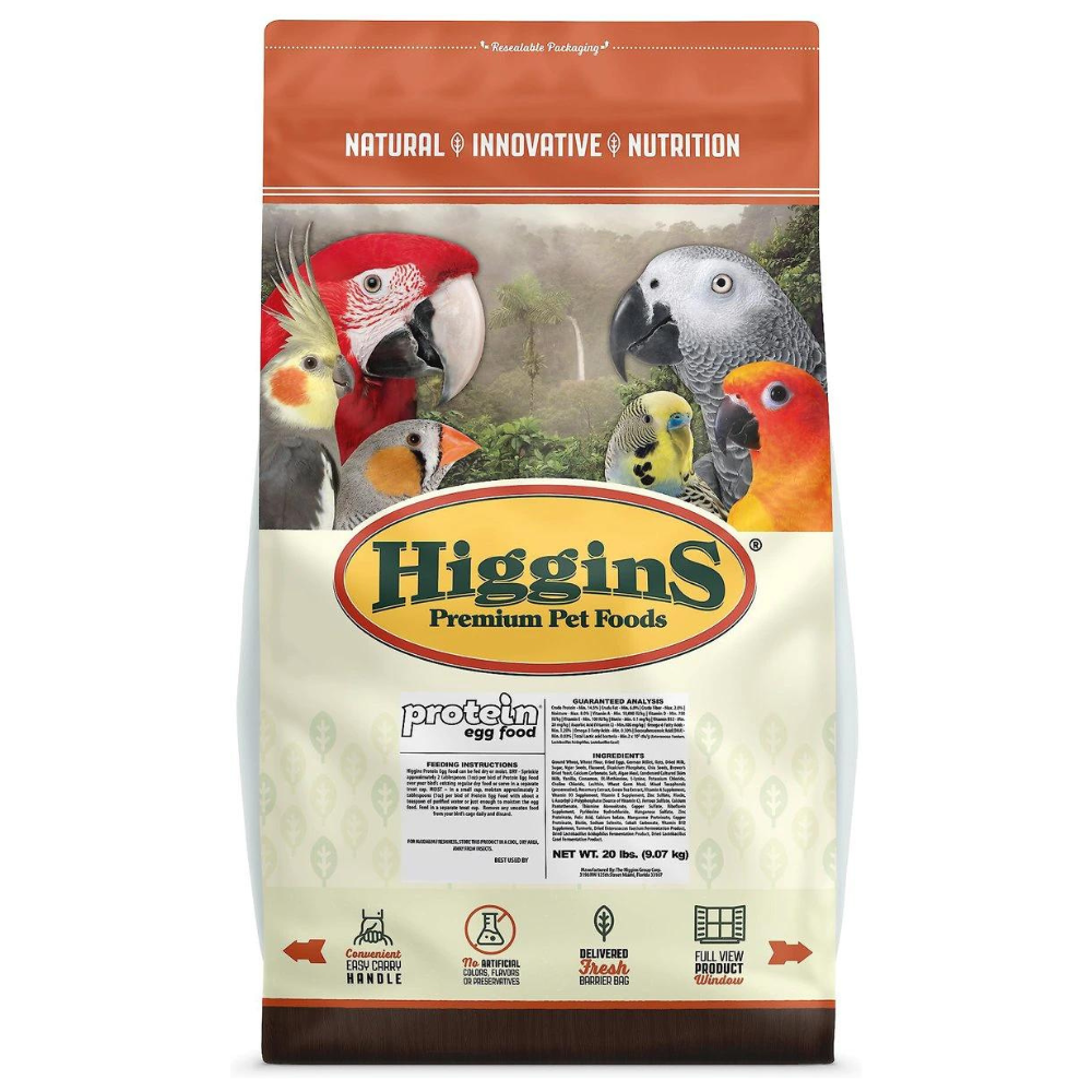 Higgins Protein Egg Bird Food