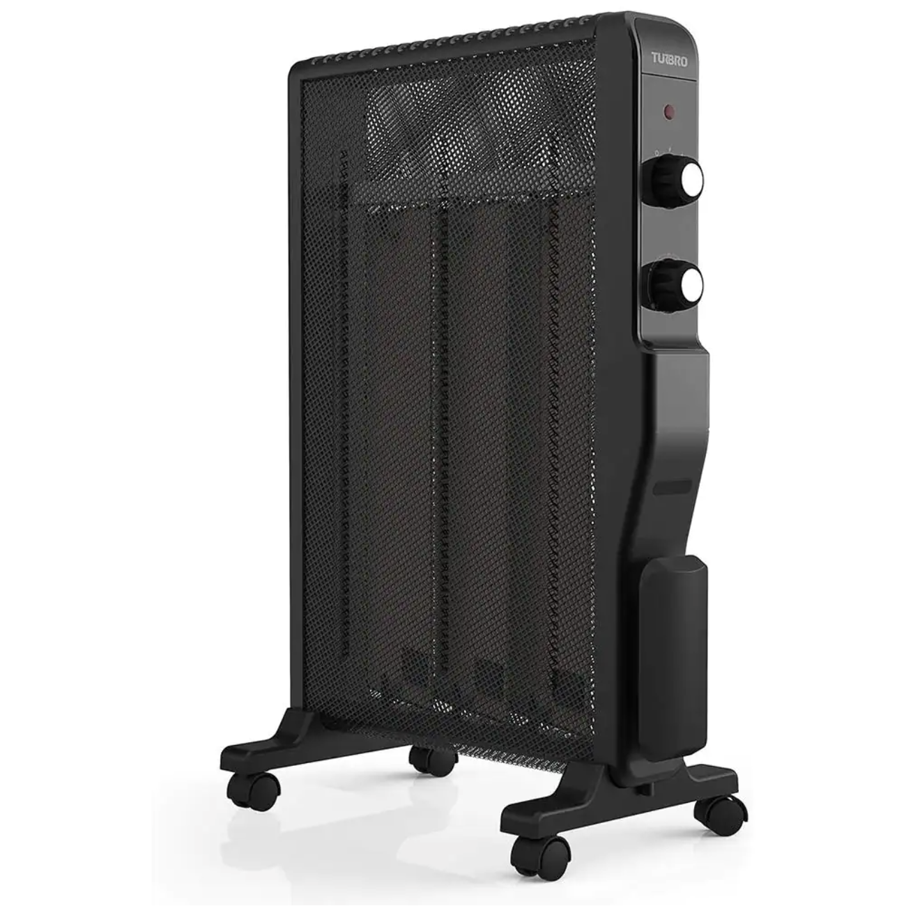 Turbro Arcade HR1500 1500-Watt Black Electric Space Micathermic Heater with Thermostat and Safety Protection