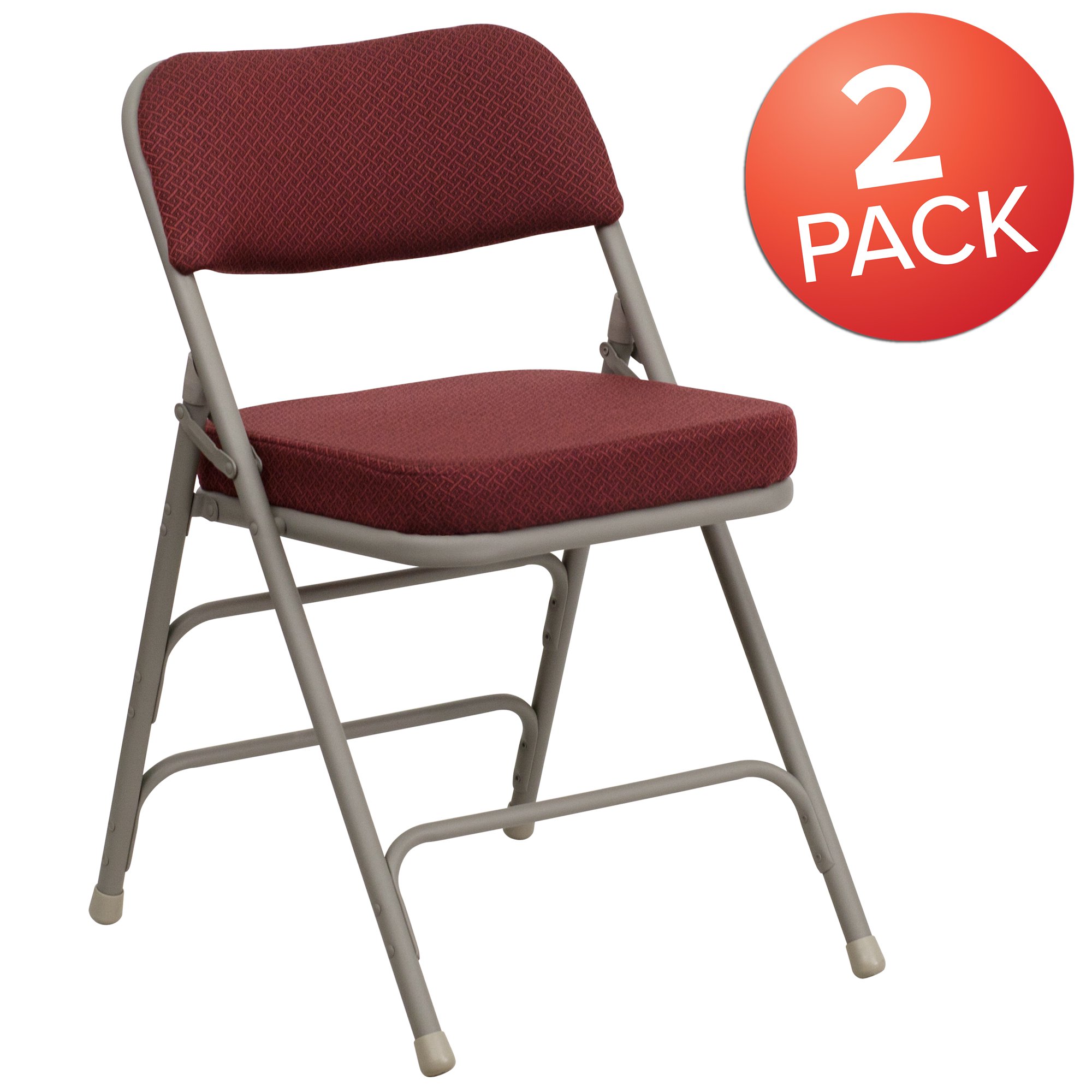 Flash Furniture 2 Pack HERCULES Series. Metal Folding Chair