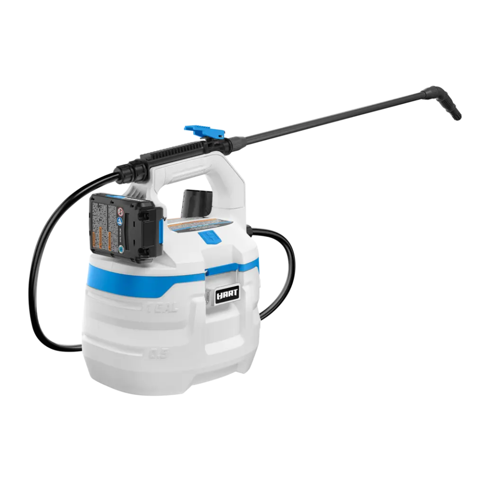 Hart HGSP021 20-Volt 1 Gallon Chemical Sprayer with (1) 2.0Ah Lithium-Ion Battery