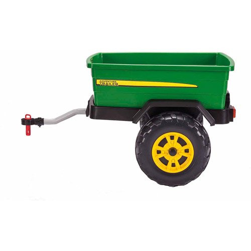 Peg Perego John Deere Adventure Trailer. Green