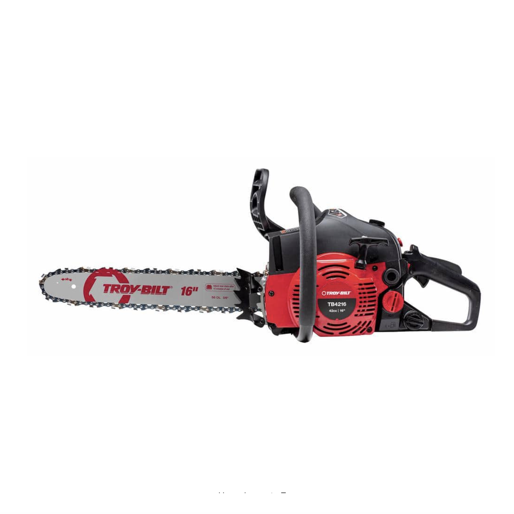 Troy-Bilt 16 in. 42 cc 2-Cycle Lightweight Gas Chainsaw With Automatic Chain Oiler