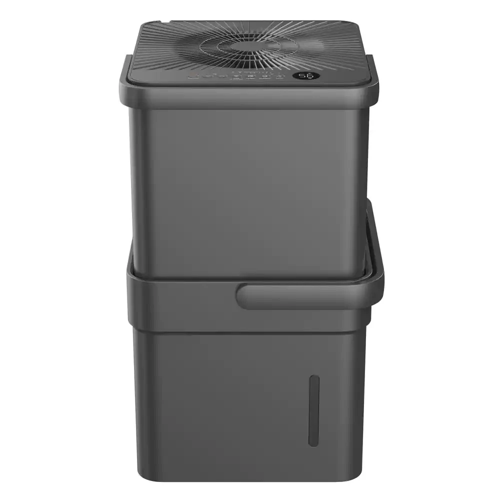 Midea 50-Pint CUBE Smart Dehumidifier With Pump. 3X More Water Capacity