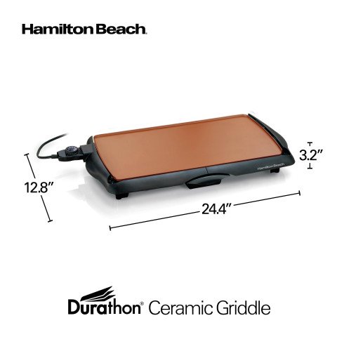 Hamilton Beach 38518R Durathon Ceramic Griddle