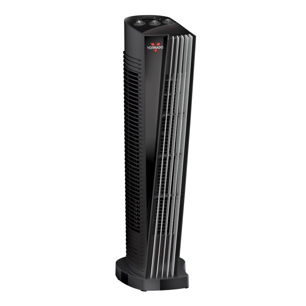 Vornado TH20 Whole Room Tower Space Heater. 3 Heat Settings. Black