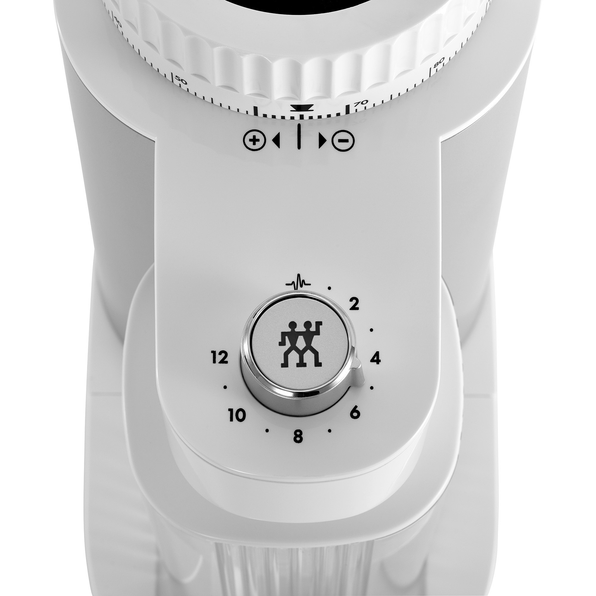 Zwilling Enfinigy Coffee Bean Grinder. Silver