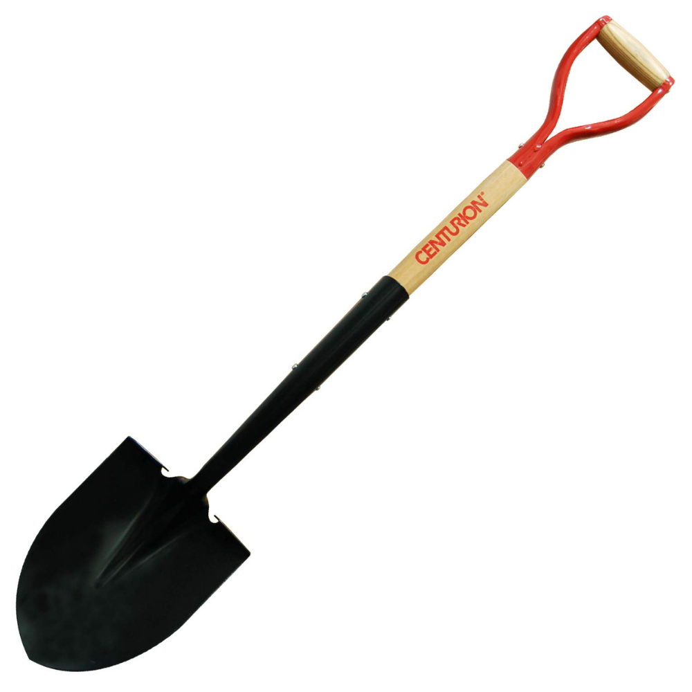 Centurion 3974 42″ PRO-Series Heavy-Duty Round Point D-Grip Shovel