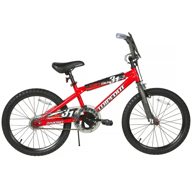 Dynacraft Wipeout 20″ Bike. Red