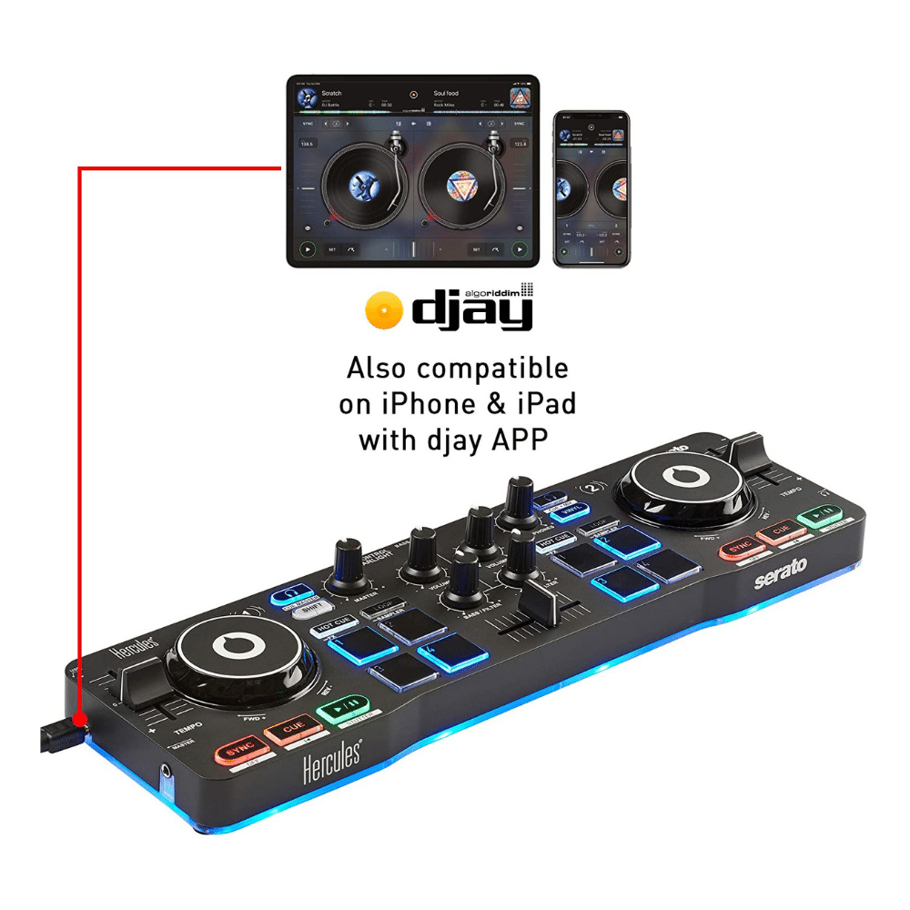 Hercules DJ DJControl Starlight. Pocket USB DJ Controller