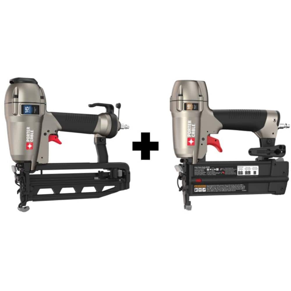 Porter-Cable Pneumatic 16-Gauge 2-1/2 in. Nailer Kit And Pneumatic 18-Gauge Brad Nailer Kit