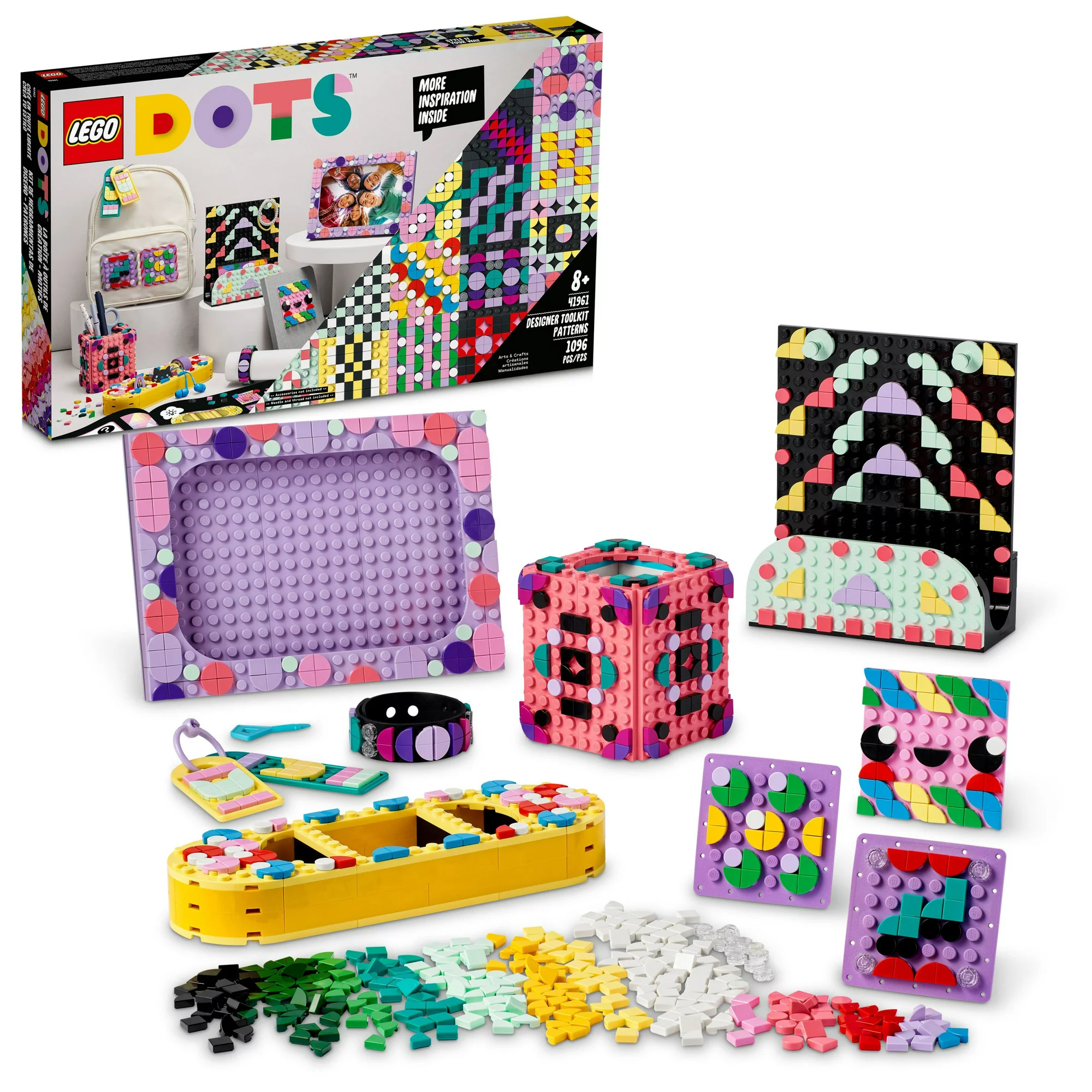 Lego Dots Designer ToolSet - Patterns 41961 DIY Craft Decoration Set (1.096 Pieces)
