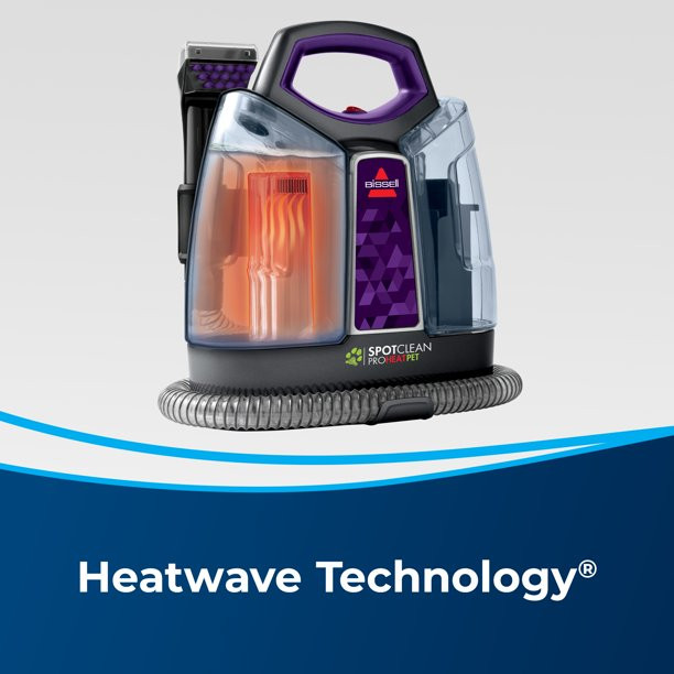 Bissell Spot Clean ProHeat Pet Portable Carpet Cleaner. 2513W