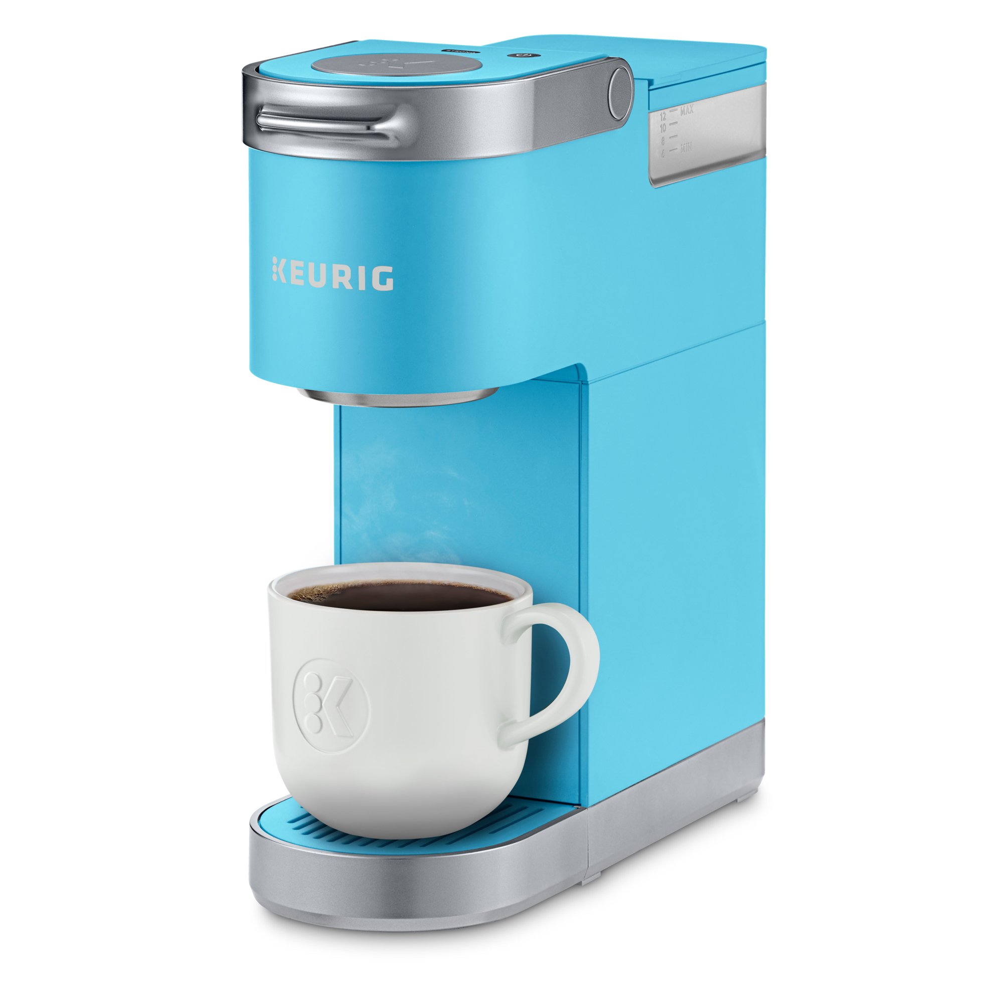 Keurig K-Mini Plus Single Serve K-Cup Pod Coffee Maker. Cool Aqua