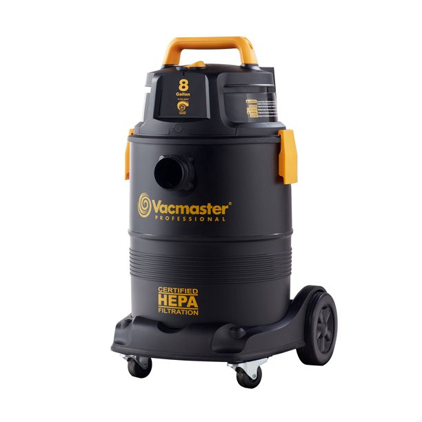 Vacmaster VK811PH 8 Gallon Industrial HEPA Wet/Dry Vacuum