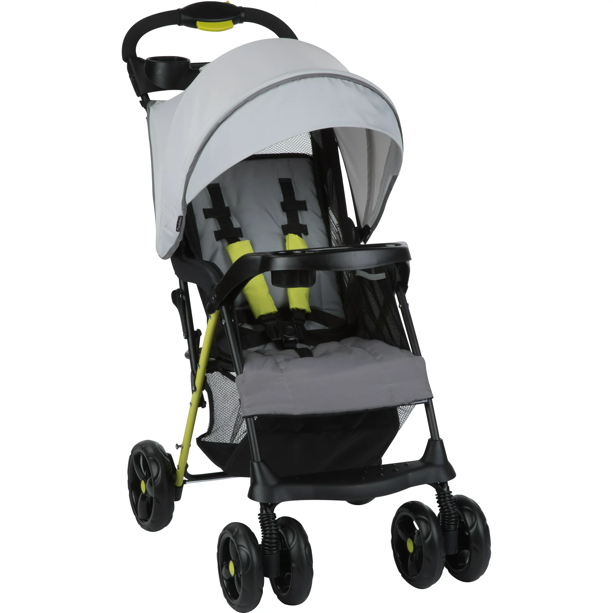 Babideal Flash Standard Stroller with Storage. Gray Ombre