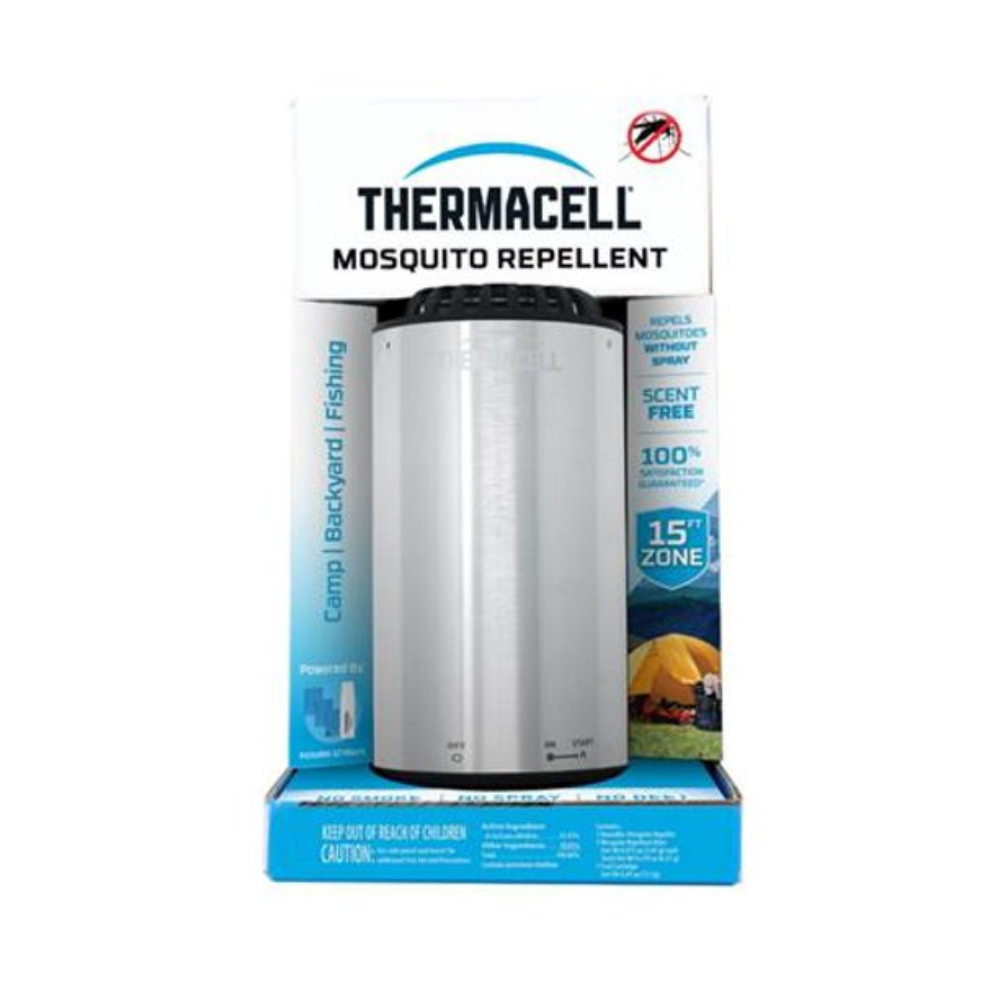 Thermacell Metal Camp Edition Mosquito Repeller With 12-Hour Refill + Fuel Cartridge