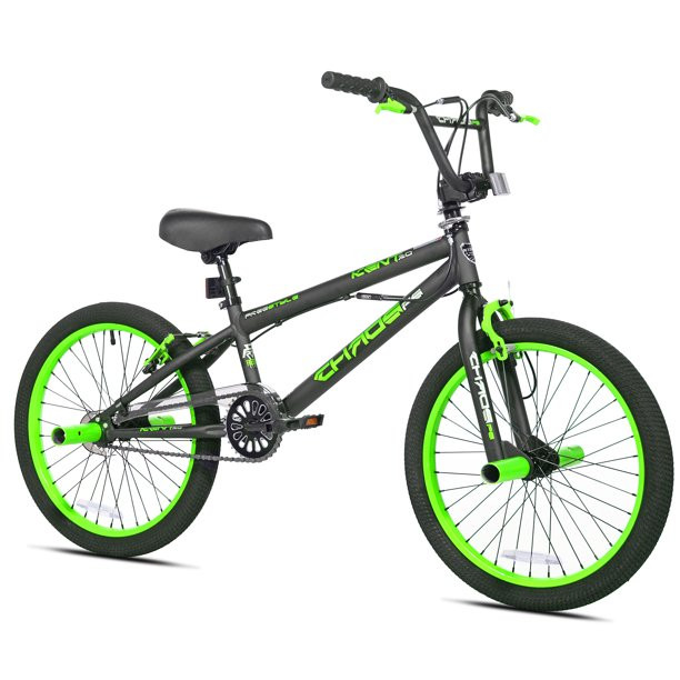 Kent Bicycles 20 In. Chaos Boy-s Bike. Matte Black And Green