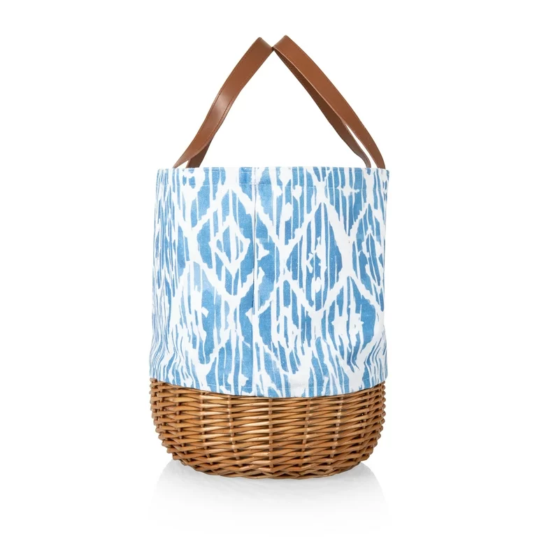 Picnic Time Promenade Picnic Blue Basket