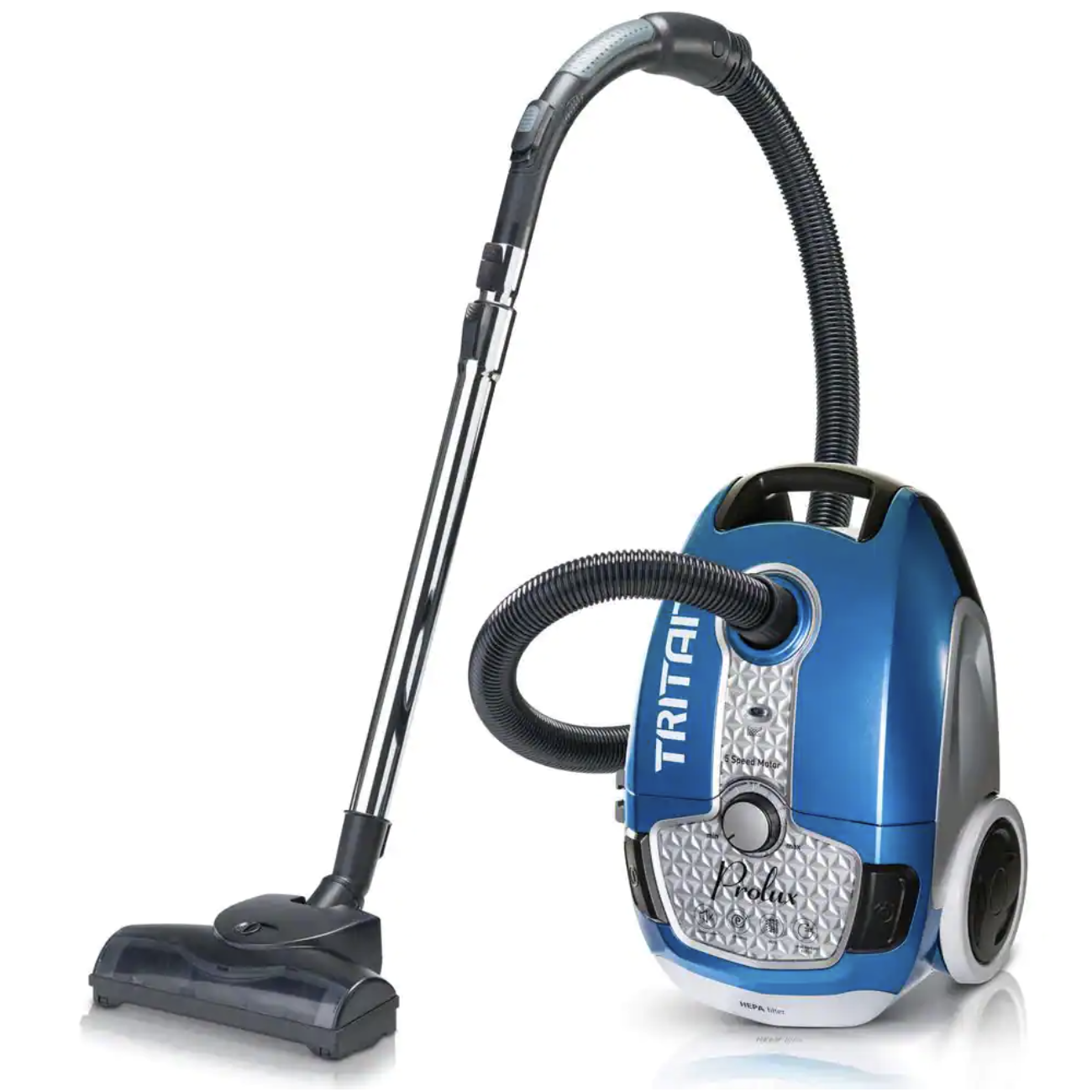 Prolux Tritan Canister Vacuum Hepa Sealed Hard Floor Vacuum With Powerful 12 Amp Motor