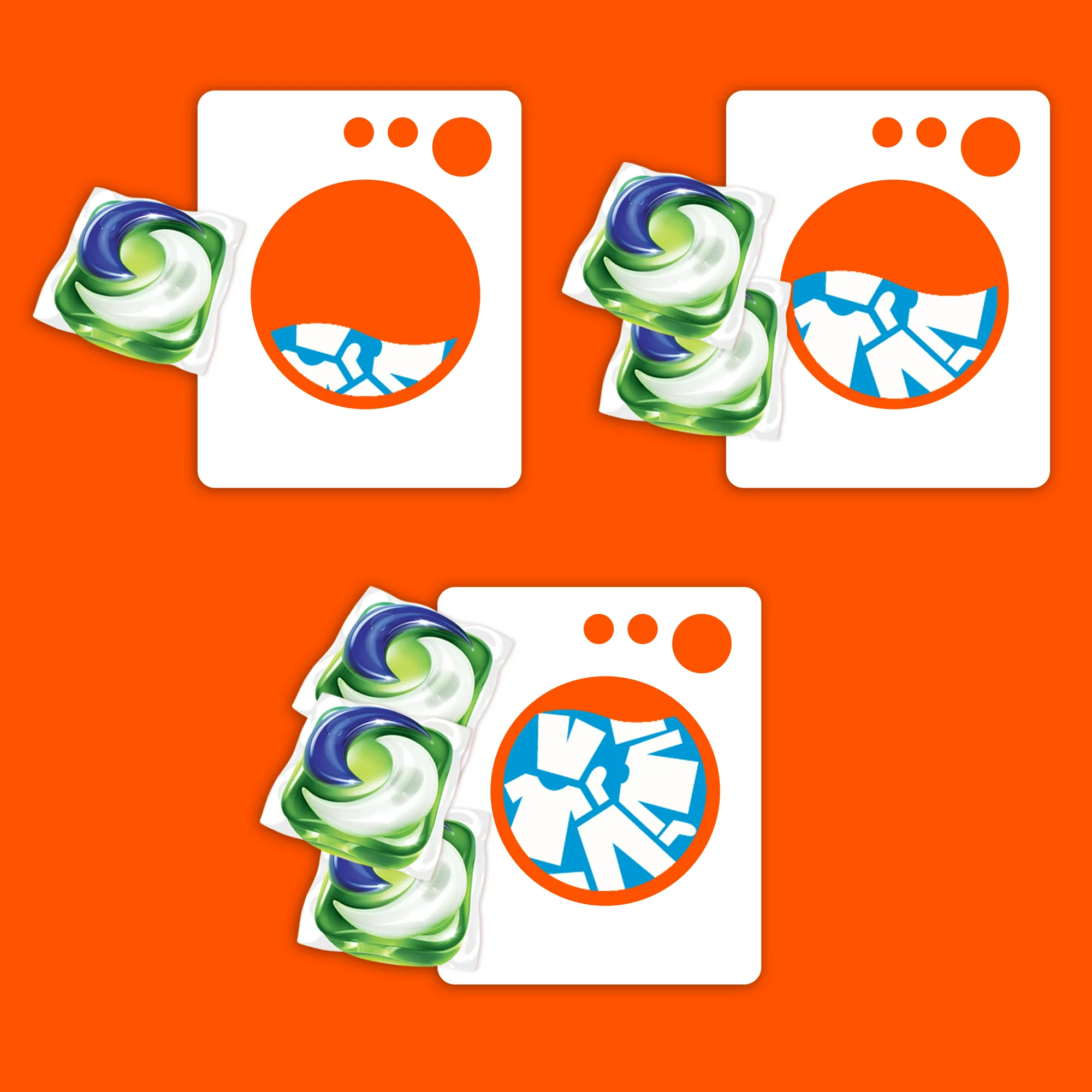 Tide PODS Liquid Laundry Detergent Soap Pacs. 4-In-1 Ultra Oxi