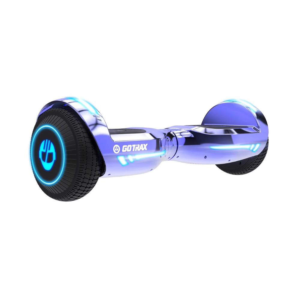 Gotrax GLIDE Hoverboard with Bluetooth Speaker. 176 lbs Max Weight. 3.1 Miles Distance. 6.2 Mph Max Speed. Self Balancing Scooter