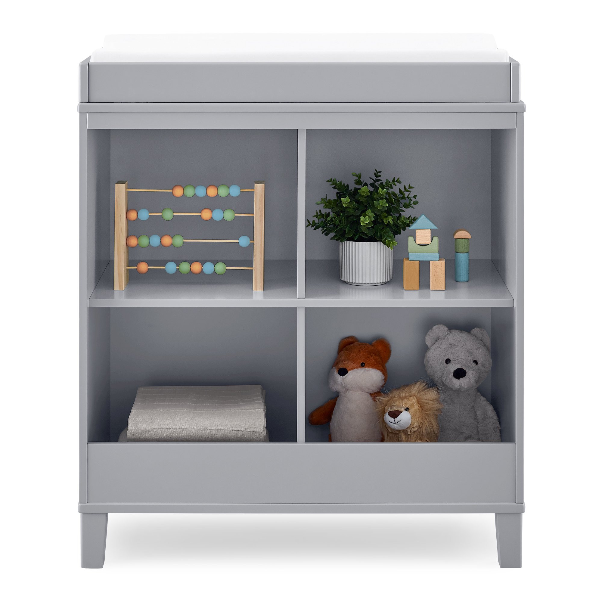 Delta Children Huck Convertible Changing Table. Grey
