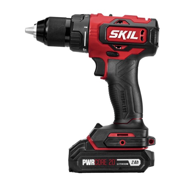Skil PWR Core 20? Brushless 20V Cordless 1/2” Drill Driver Kit DL529303