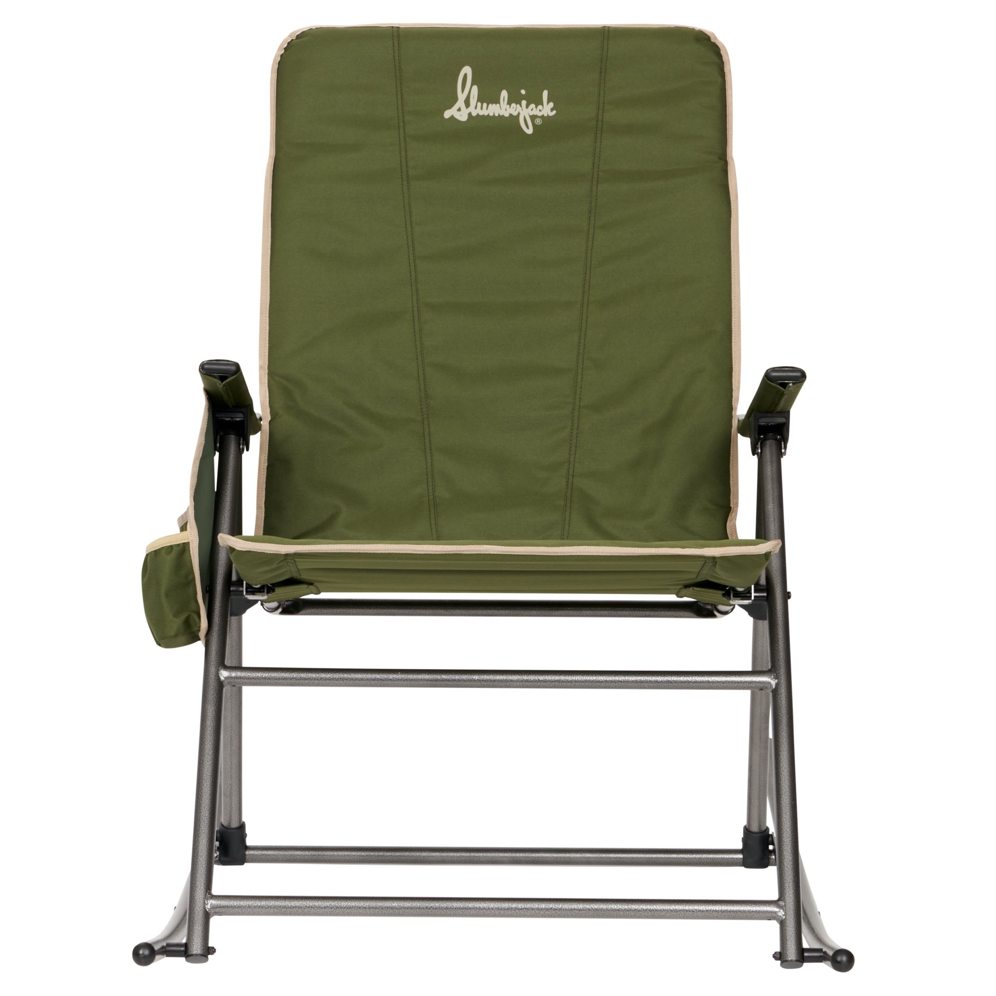 Slumberjack Moose Meadow Rocker Camping Chair. Green