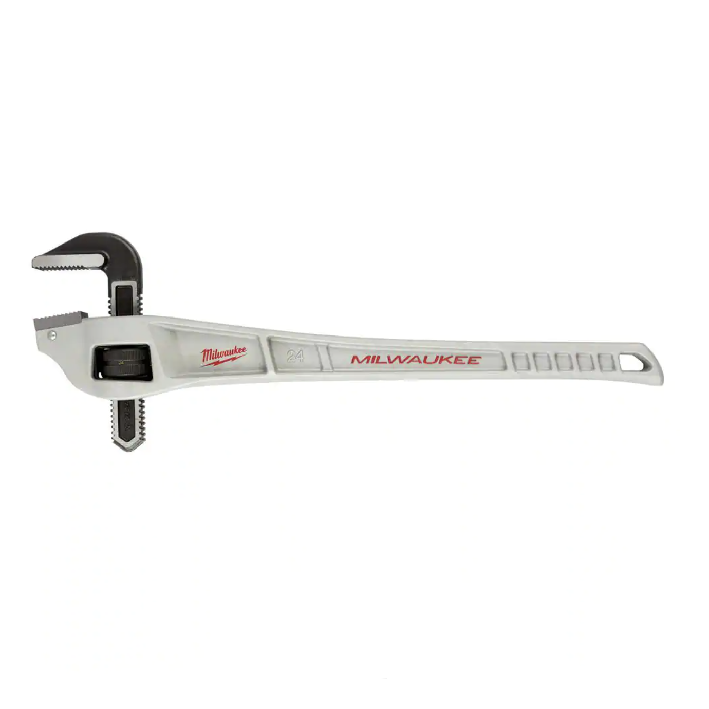 Milwaukee 24 in. Aluminum Offset Pipe Wrench (48-22-7182)