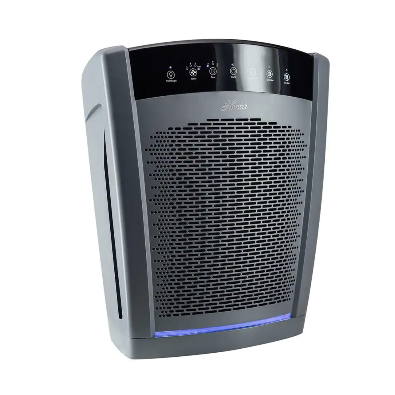 Hunter True HEPA Large Console Air Purifier. Graphite