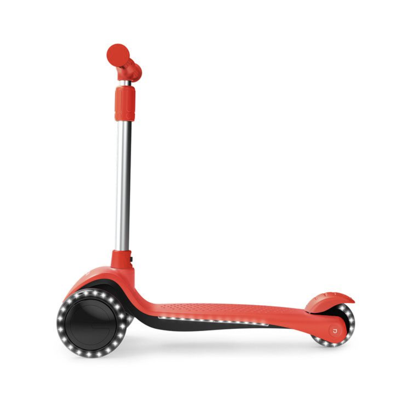 Jetson Lumi Three-Wheel Light Up Kick Scooter. Red