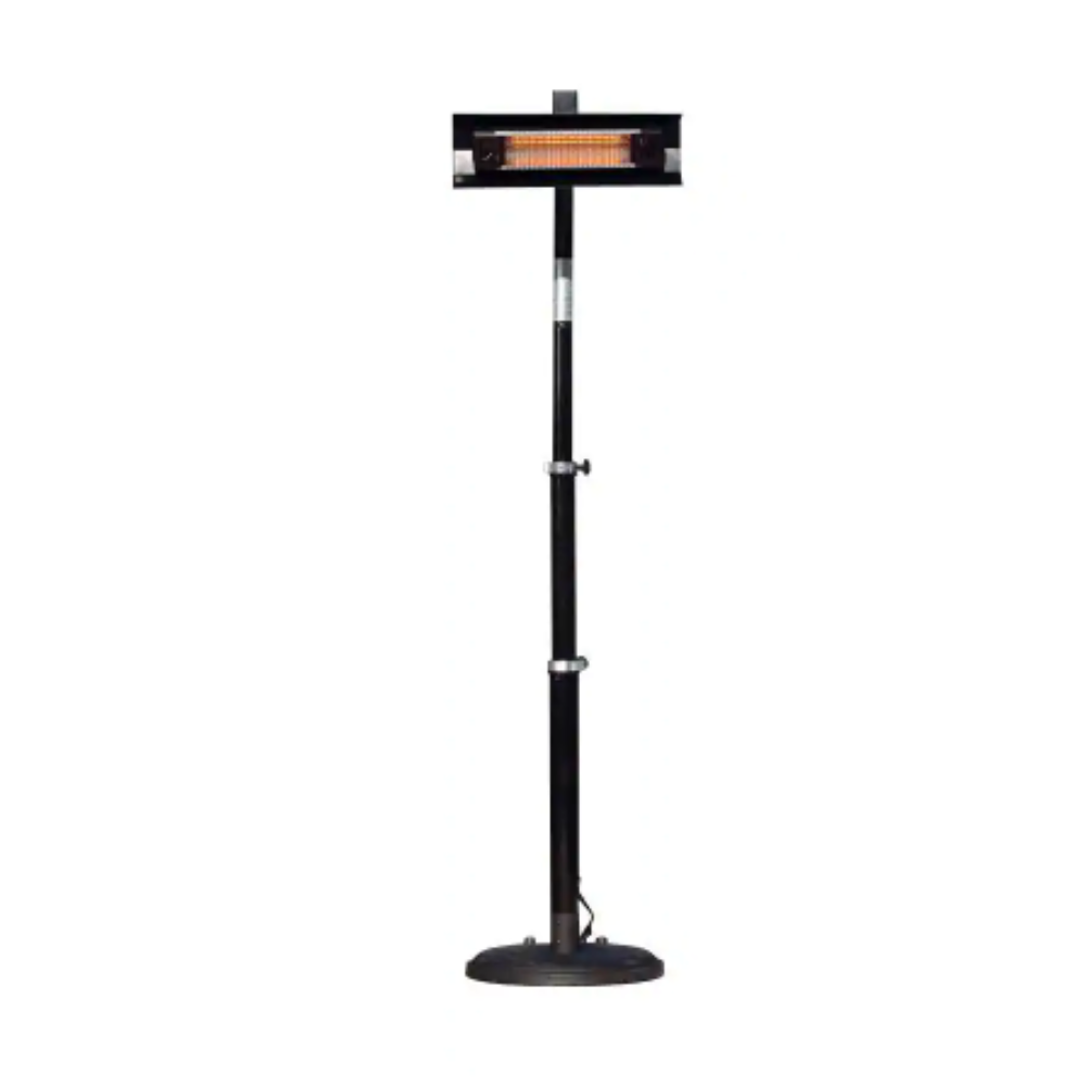 Fire Sense 1.500-Watt Telescoping Offset Pole Mounted Infrared Electric Patio Heater
