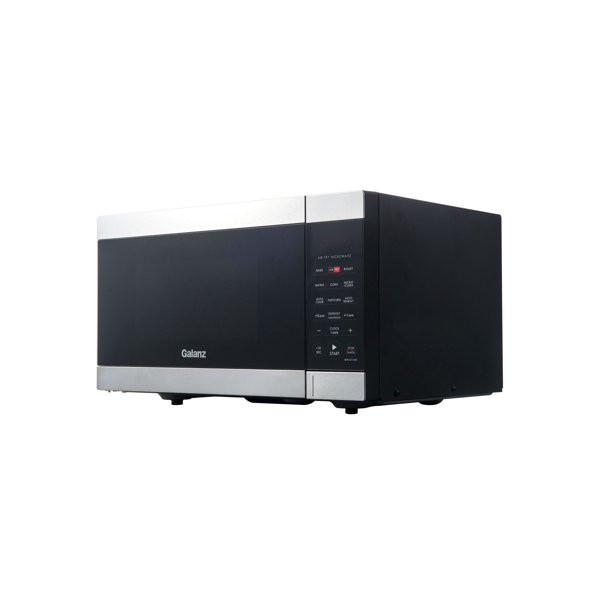 Galanz 0.9 Cu Ft Air Fry Microwave. 900 Watts. Stainless Steel