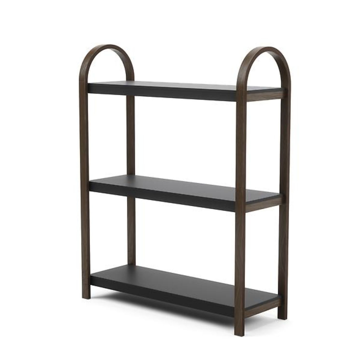 Umbra Bellwood Three Tier Shelf Black/Walnut