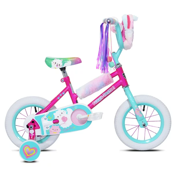 Kent Bicycles 12 In. Furrr-Tastic Cat Girl-s Bike. Pink And Blue